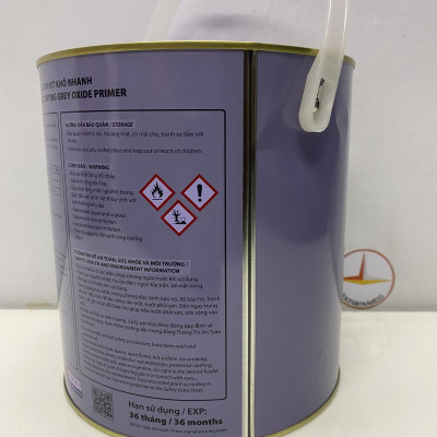 Sơn lót chống rỉ cao cấp TOA con Vịt màu xám 3L _ MD GOP