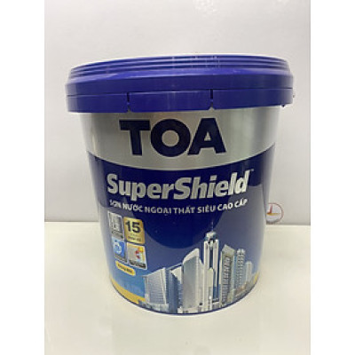 Sơn nước siêu cao cấp Toa SuperShield ngoại thất màu vàng 7930_15L