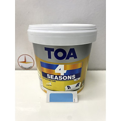 Sơn phào chỉ cho trần nhà Toa 4 Seasons Top Silk  màu B- 7376 _1L