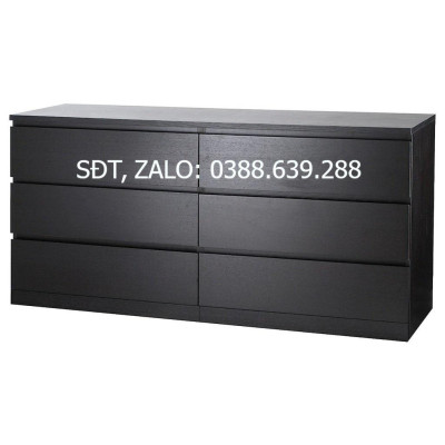 MOLTENI, Tủ đựng đồ 3 tầng 6 ngăn kéo - Phong cách Bắc Âu thời thượng hiện đại