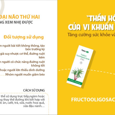Fructooligosaccharide (FOS)- Thiên Sư- Siro fos Tiens