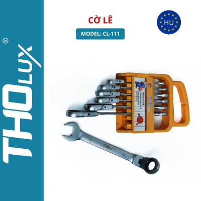 Bộ cờ lê CL-111 Tholux 7 chi tiết đầu tròn cố định