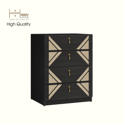 [Happy Home Furniture] CHARIS, Tủ lưu trữ 4 ngăn kéo, 60cm x 45cm x 78cm ( DxRxC), THK_117