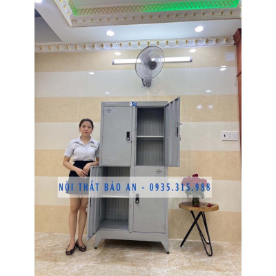 Tủ sắt hồ sơ 4 cửa giá rẻ - Free ship hỏa tốc HCM