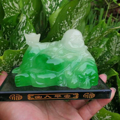 Tượng Di Lặc Phong Thủy Để Bàn Làm Việc, Gắn Ô Tô – Có Hộc Đựng Nước Hoa Sang Trọng , Mang Lại May Mắn & Bình An