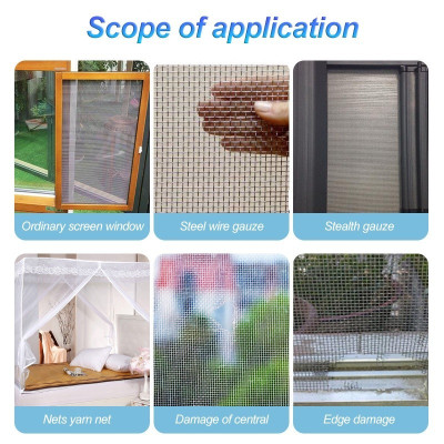 Băng Keo Lưới Chống Muỗi Dán Cửa Sổ, Rèm Cửa 2mx5cm