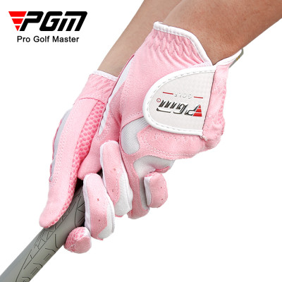 Găng Tay Golf Nữ Vải Sợi Co Dãn Cao Cấp - PGM MS. Golf Gloves - ST018
