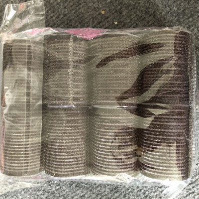 Lô cuốn tóc tự dính - Set 8 cái - giao màu ngẫu nhiên 