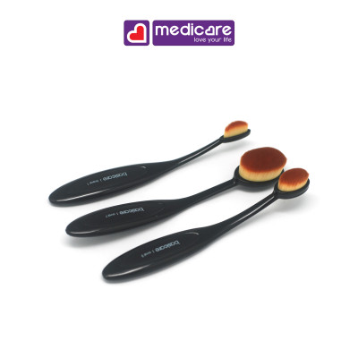 Bộ cọ trang điểm Basicare 3 cái 1926