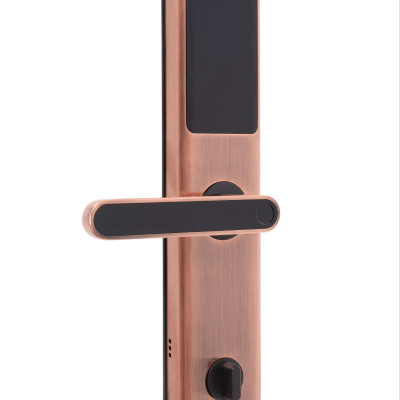 Khóa điện tử vân tay Makoto dòng Bushido 360 màu đồng Ngôn ngữ hoàn toàn Tiếng Việt