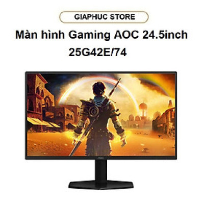 Màn hình Gaming AOC 25G42E/74 (24.5inch/ FHD/ IPS/ 180Hz/ 1ms) - GiaPhucStore | Hàng Chính Hãng