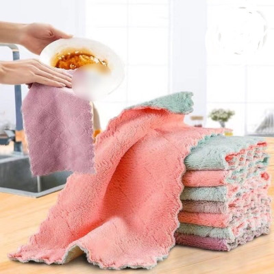 Set 10 khăn lau tay , lau bếp  2 mặt dày dặn , đa năng siêu thấm hút , vải bông mềm mịn , dùng được trên mọi bề mặt vô cùng tiện lợi 