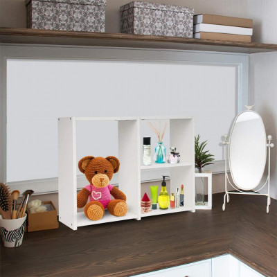 Kệ sách gỗ để bàn kệ sách mini SMLIFE Alicia