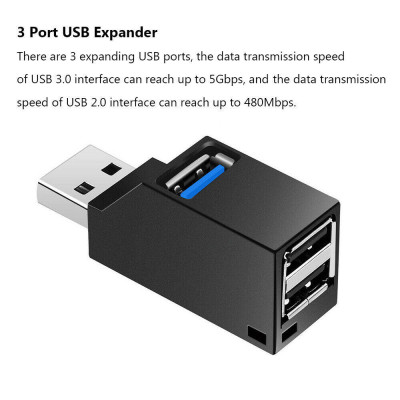 Hub chia 1 ra 3 cổng USB - Hàng nhập khẩu