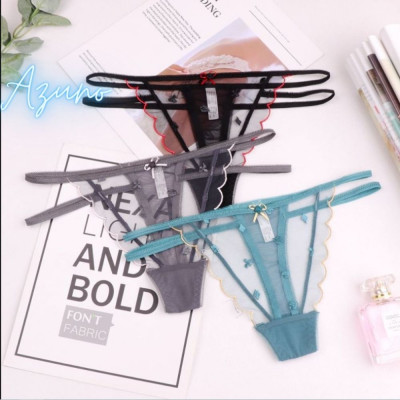 Sét 10 Quần Lót Nữ Lọt Khe Phối Ren Thoáng Mát, Gợi Cảm Azuno AL2373( Trộn màu)