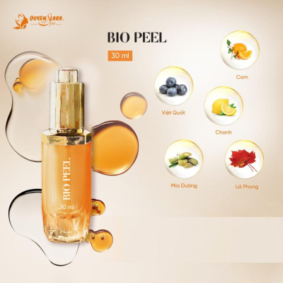 BIO PEEL Serum Tái Tạo Da 30ml Quyên Lara, Hỗ Trợ Nám, Tàn Nhang, Đồi Mồi, Thâm Sạm, Ngừa Lão Hóa