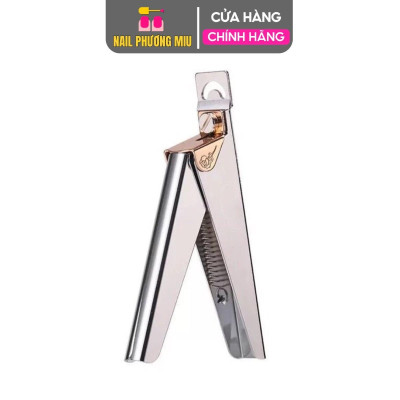 Kìm Cắt Móng Giả Inox Cao Cấp Tem Đen TIN PRO Làm Nail, Kềm Bấm Móng Tay, Móng Típ Giả Loại To 13cm Lưỡi Sắc Bén Siêu Khỏe Cầm Chắc Tay