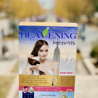 Combo 02 chai Dầu Xả chăm sóc tóc cao cấp Heavening Perfect TẶNG KÈM Hộp & Túi đựng 