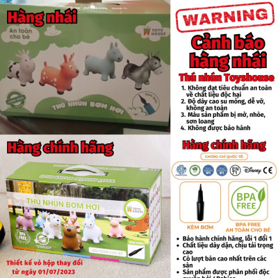 Thú nhún trẻ em cao cấp Toyshouse PA1012 - Tiêu chuẩn Xuất khẩu Mỹ (ASTM) và Châu Âu (EN71)- Đồ chơi vận động cho bé từ 8 tháng