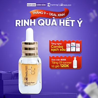 Serum Advanced Repair Eye Serum cải thiện vùng thâm, nám, nếp nhăn mắt, cung cấp độ ẩm giảm bong mắt The Gentinol 0221 20ml