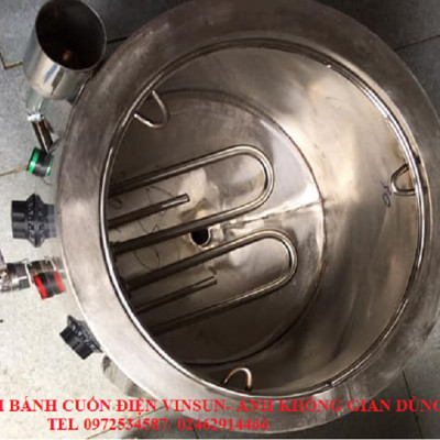 Nồi Tráng Bánh Cuốn Inox Điện Tự Động Vinsun Hàng Chính Hãng