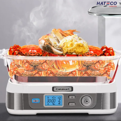 [Hàng chính hãng] Nồi hấp đa năng Cuisinart STM-3000HK công suất 1500W-1800W, dung tích 6L