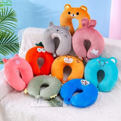 Gối kê cổ chữ,  Gối tựa cổ bông đi máy bay Ô tô du lịch Chống Mỏi Cổ Làm Việc Văn Phòng Hay Đi Du Lịch - Giao ngẫu nhiên