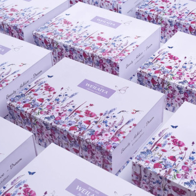 Set quà tặng cao cấp WEILAIYA: Combo dưỡng da body toàn diện - Dưỡng da ban đêm và Kem body chống nắng ban ngày