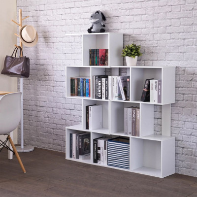 Giá sách gỗ công nghiệp thiết kế đẹp hiện đại tiện nghi SMLIFE Blanka