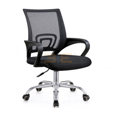 Bộ Bàn Oak-Z Trắng Và Ghế Đen IBIE IB517