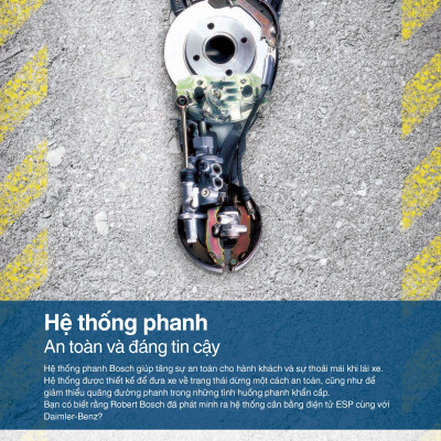 Bố Thắng Trước Bosch Cho Mercedes Sprinter 311 Sprinter 313 (2006-2014)