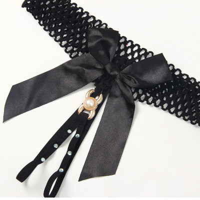 Quần lọt khe quần lót nữ ren sexy rỗng thắt lưng mỏng khoe eo sexy cám dỗ thoáng khí nơ trước