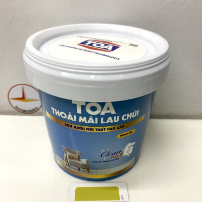 Sơn phào chỉ cho trần nhà Toa thoải mái lau chùi màu C- 7822 _1L