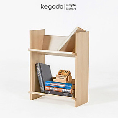 Giá Để Sách, Tạp Chí Mori 2 Tầng Thương Hiệu KEGODA KGD03