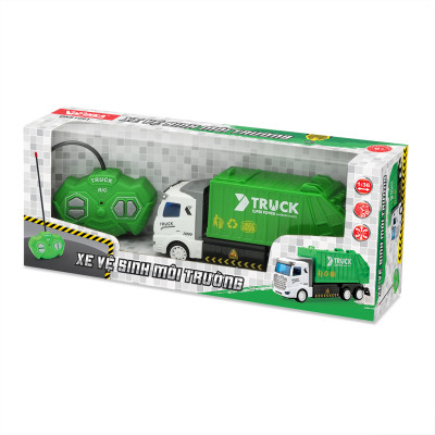 Đồ Chơi DUKA: Xe Vệ Sinh Môi Trường - Điều Khiển Từ Xa - DK81091