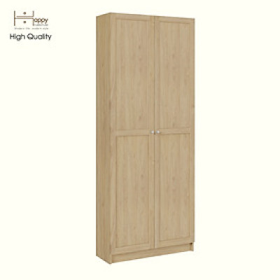 [Happy Home Furniture] CATY, Kệ sách 6 tầng 2 cửa mở, 80cm x 30cm x 202cm ( DxRxC), KSA_058