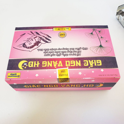 Giấc Ngủ Vàng HD giúp an thần, ngủ ngon, tăng tuần hoàn máu não - Hộp 30 viên