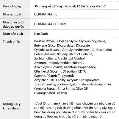 Kem dưỡng Labo Dermafirm - Moist Barrier Intensive Cream M4 (50ml) chống mất nước xuyên biểu bì