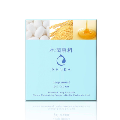 Kem Dưỡng Cấp Ẩm Senka Deep Moist Gel Cream Chuyên Sâu Dạng Gel 50g