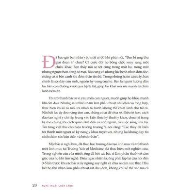 Sách - Nghệ Thuật Chữa Lành - Hành Trình Tìm Kiếm Tri Thức Và Khả Năng Tự Chữa Lành Bên Trong Bạn - Việt Thư