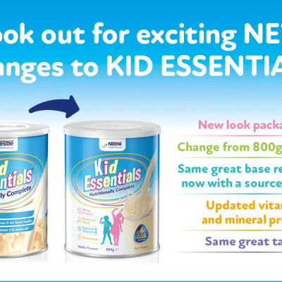 Sữa bột Nestle Kid Essentials cho trẻ 1 đến 10 tuổi (800g) - Nhập khẩu Australia