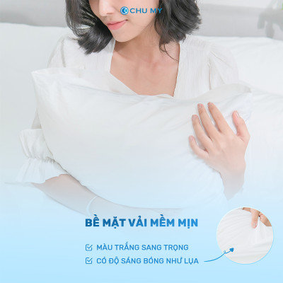 Vỏ gối cao cấp - Vỏ gối Cotton 100% - Tiêu chuẩn vỏ gối khách sạn 5 sao - Vỏ gối mát mẻ mịn màng