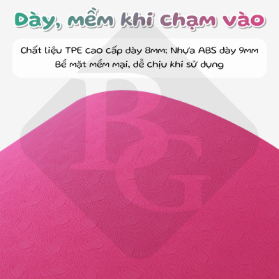 BG Vòng Tập Yoga BLUE PURPLE, Vòng Yoga Pilates Nhựa ABS 33cm Tập Lưng Cao Cấp Chính Hãng Yoga Wheel (hàng nhập khẩu)