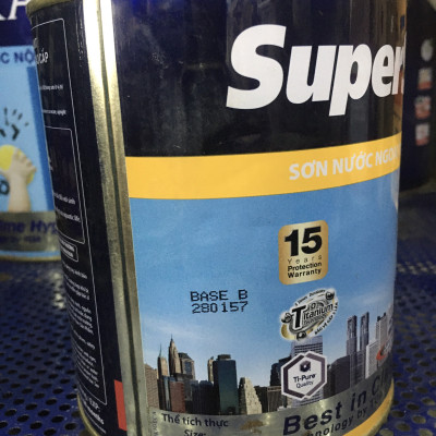 Sơn ngoại thất chống thấm Toa Supershield 1Kg