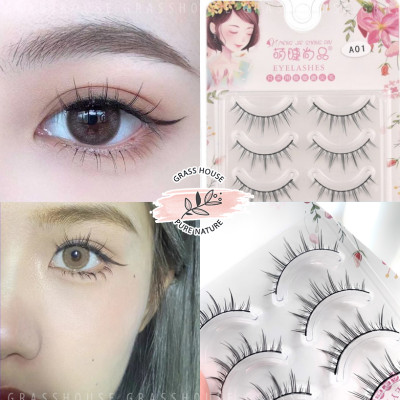 Lông mi giả sợi mảnh tự nhiên chất lượng cao, viền mỏng nhẹ Shangpin beauty