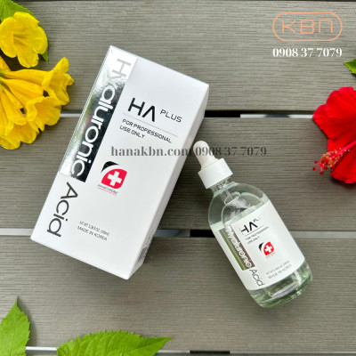 COMBO 2 CHAI SERUM HA PLUS - 100ml (Dưỡng Ẩm, Căng Bóng, Sáng Da, Mờ Nếp Nhăn) Hàng Chính Hãng + Tặng 50g Mặt Nạ Dẻo