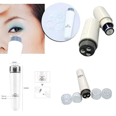 Combo 2 Gậy Massage Mắt Cầm Tay Mini Nhỏ Gọn Chống Thâm Quầng, Bọng Mắt (2 Sản Phẩm Máy Trắng + Hồng) (Hàng Chính Hãng)