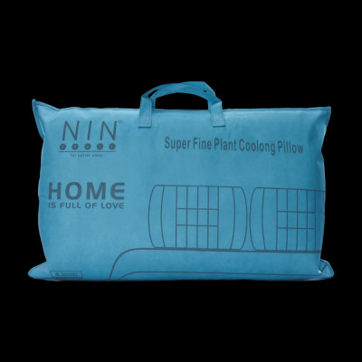 Gối thư giãn, ruột gối đầu thảo dược Super Fine Plant Coolong NIN House chăm sóc vai gáy cổ 48x74cm công thái học