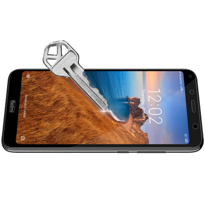 Miếng dán kính cường lực full màn hình 111D cho Xiaomi Redmi 7A hiệu HOTCASE (siêu mỏng chỉ 0.3mm, độ trong tuyệt đối, bo cong bảo vệ viền, độ cứng 9H) - Hàng nhập khẩu