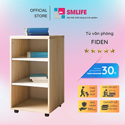 Tủ để tài liệu gỗ MDF kết cấu chắc chắn SMLIFE Fiden